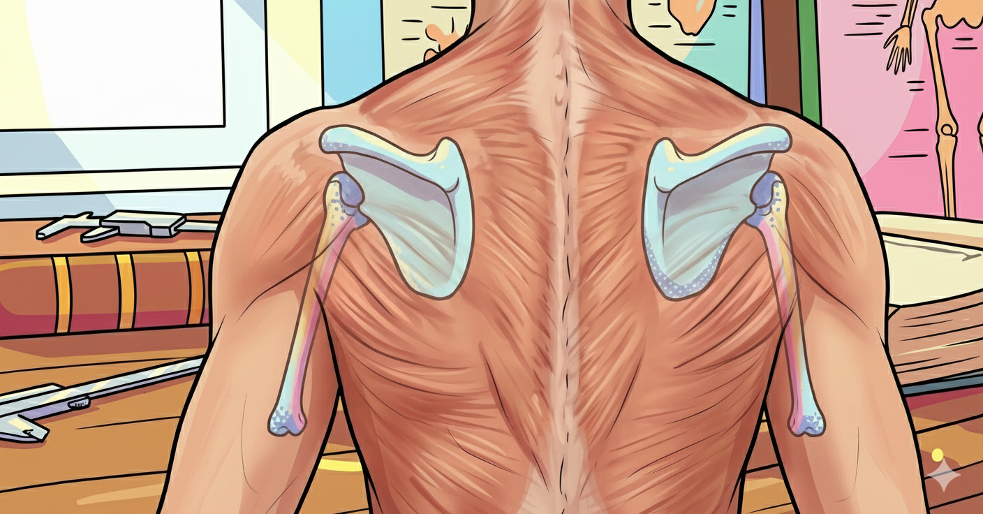 寒さで肩甲骨が固まると要注意！肩甲骨と呼吸の関係